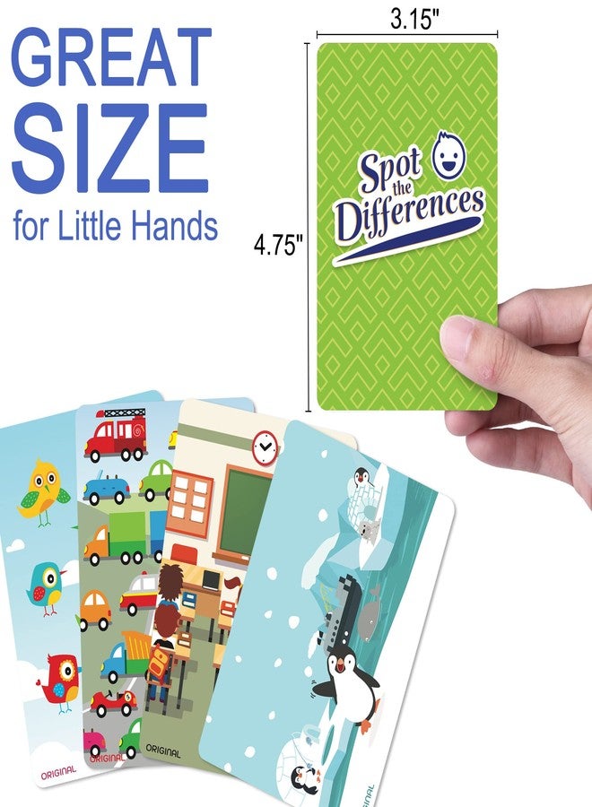 لوتفانسي لعبة لوتفانس للمطابقة، لعبة اكتشاف الاختلافات، لعبة بطاقات للأطفال، بطاقات أنشطة ألغاز صور ممتعة لأمسيات الألعاب العائلية وألعاب السفر، للأعمار من 2 إلى 9 سنوات - Image 4